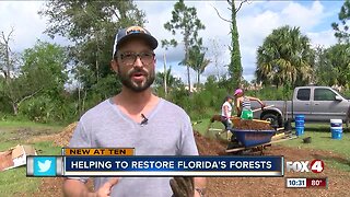 Temple Beth-El hosts final tree planting event of the season