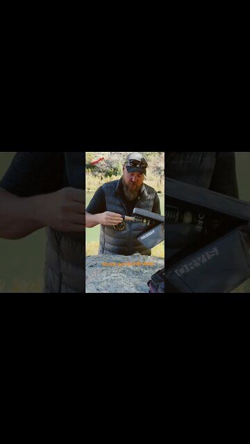 Orvis Clearwater Fly Rod Outfit getting ready to unbox it.