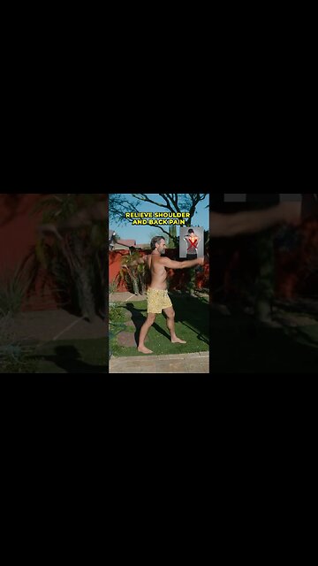 Loosen your back and shoulders with this