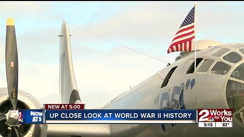 Up close look at World War II history