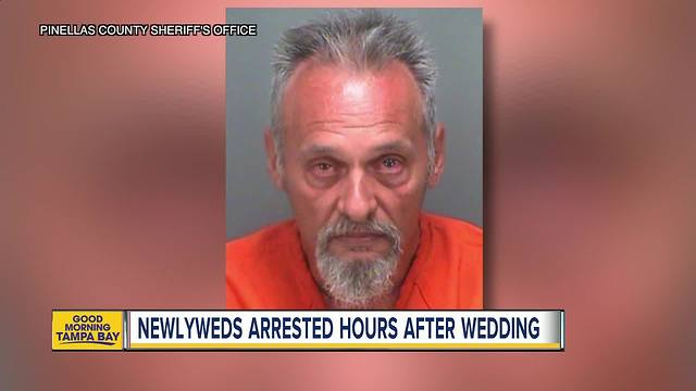 Couple gets married on Clearwater Beach, arrested for domestic battery hours later