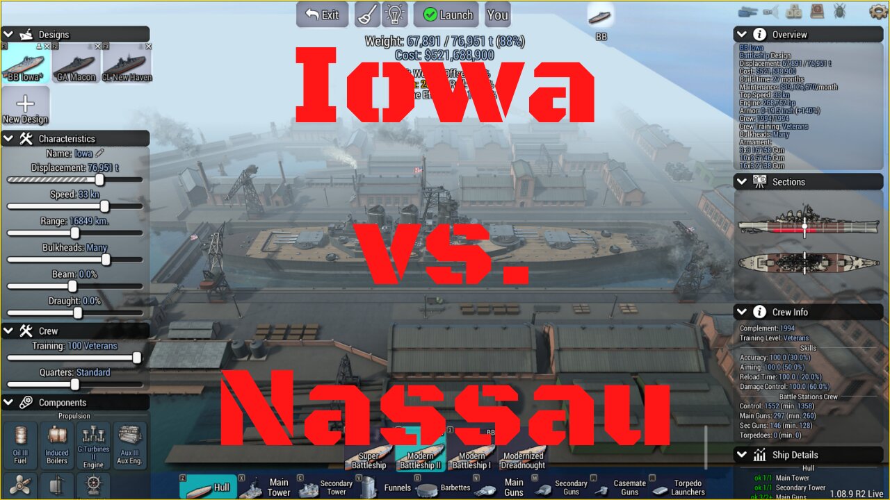 Iowa vs. Nassau