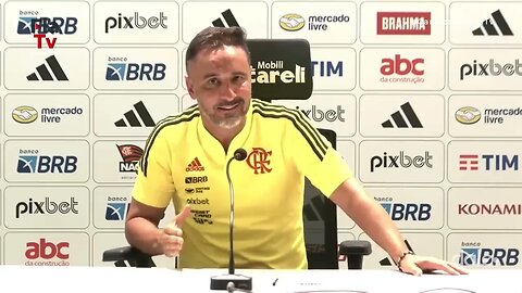 COLETIVA VÍTOR PEREIRA FLAMENGO 3 X 2 VASCO