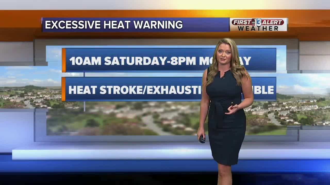 13 First Alert Forecast August 2 2019 Evening