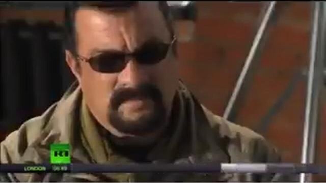 Steven Seagal Mass schootings are engineered by the government