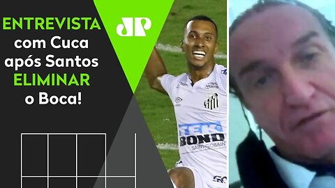 EXCLUSIVO! "Eu QUERIA essa FINAL Santos x Palmeiras!" Cuca ABRE O JOGO após 3 a 0 no Boca!