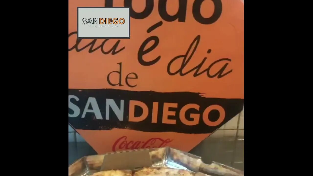 Conteúdo para Redes sociais da San Diego Pizzaria.