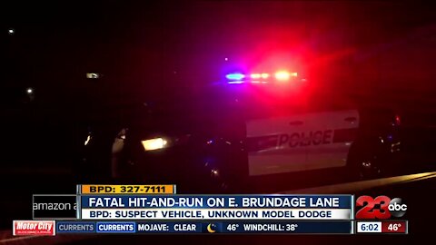 Fatal hit-and-run update from East Bakersfield