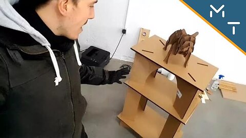 Making A Cardboard Table / Laser Cutter