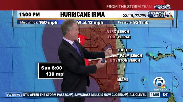 Hurricane Irma regains Category 5 strength over Cuba