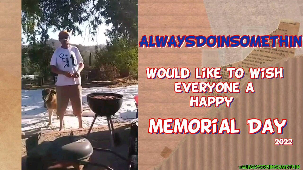 First BBQ at new house