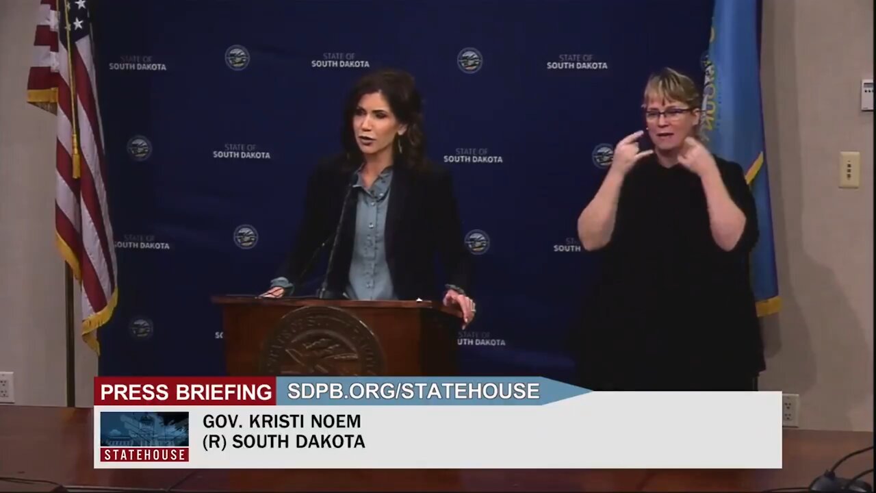 Gov. Kristi Noem Perfect Response to Ridiculous Push for Double Masking