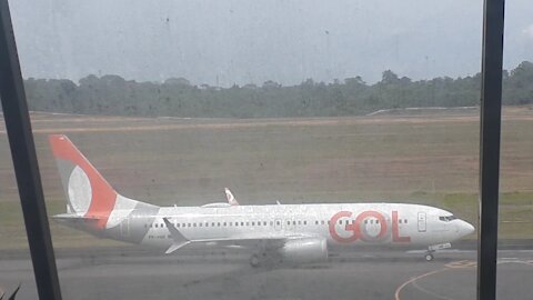 Boeing 737 MAX 8 PR-XME pousa em Manaus vindo de Brasília