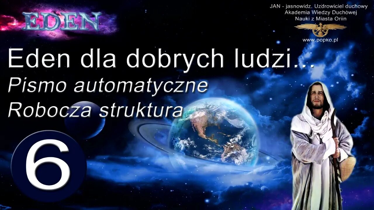 Eden dla dobrych ludzi 6 Pismo automatyczne Robocza struktura