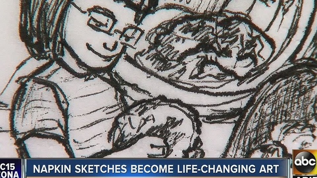 Valley momâs lunchbox sketches become life-changing art
