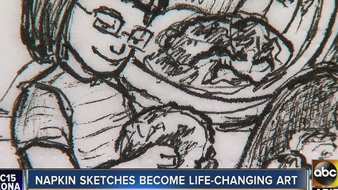 Valley momâs lunchbox sketches become life-changing art