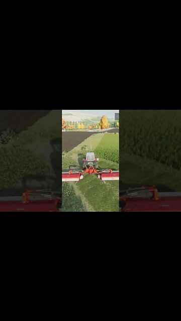 No Fence Mowing FS22 #shorts