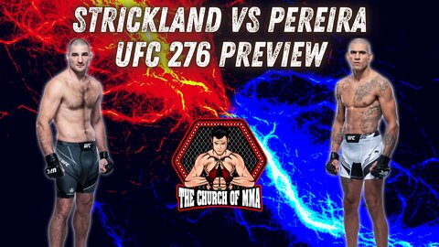 SEAN STRICKLAND VS ALEX PEREIRA PICKS AND PREVIEW! WHO WILL BE THE NEXT MIDDLEWEIGHT CONTENDER?