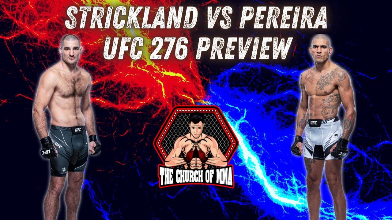 SEAN STRICKLAND VS ALEX PEREIRA PICKS AND PREVIEW! WHO WILL BE THE NEXT MIDDLEWEIGHT CONTENDER?