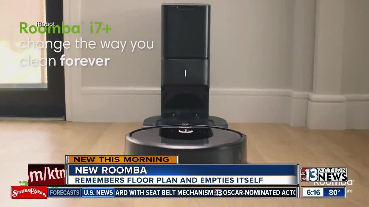 New Roomba vacuum empties itself