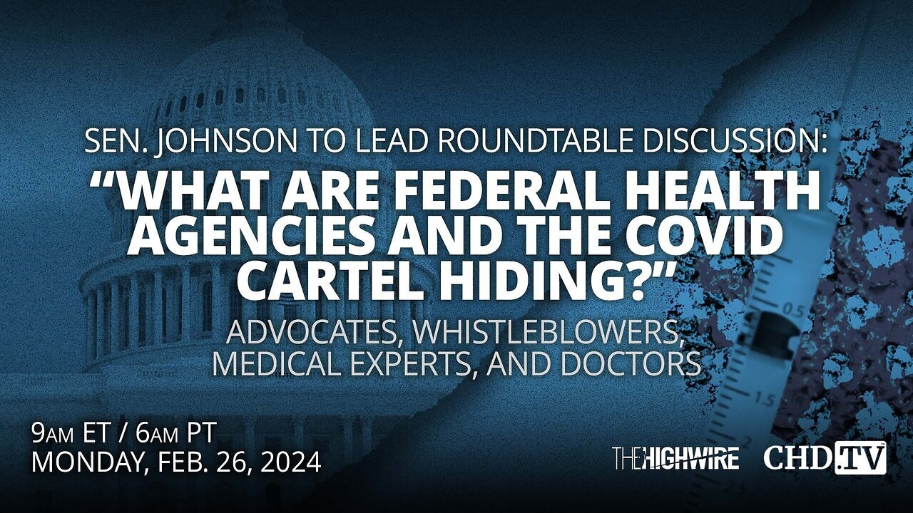 What Are Federal Health Agencies and the COVID Cartel Hiding? Testimony by Dr. Robert Malone