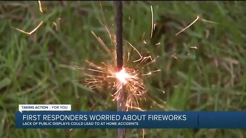 First responders worried about fireworks