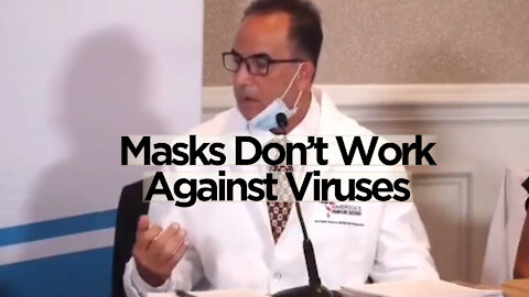 Simple Masks Don't Work Against Viruses