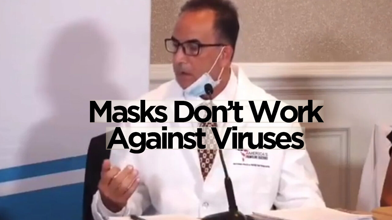 Simple Masks Don't Work Against Viruses