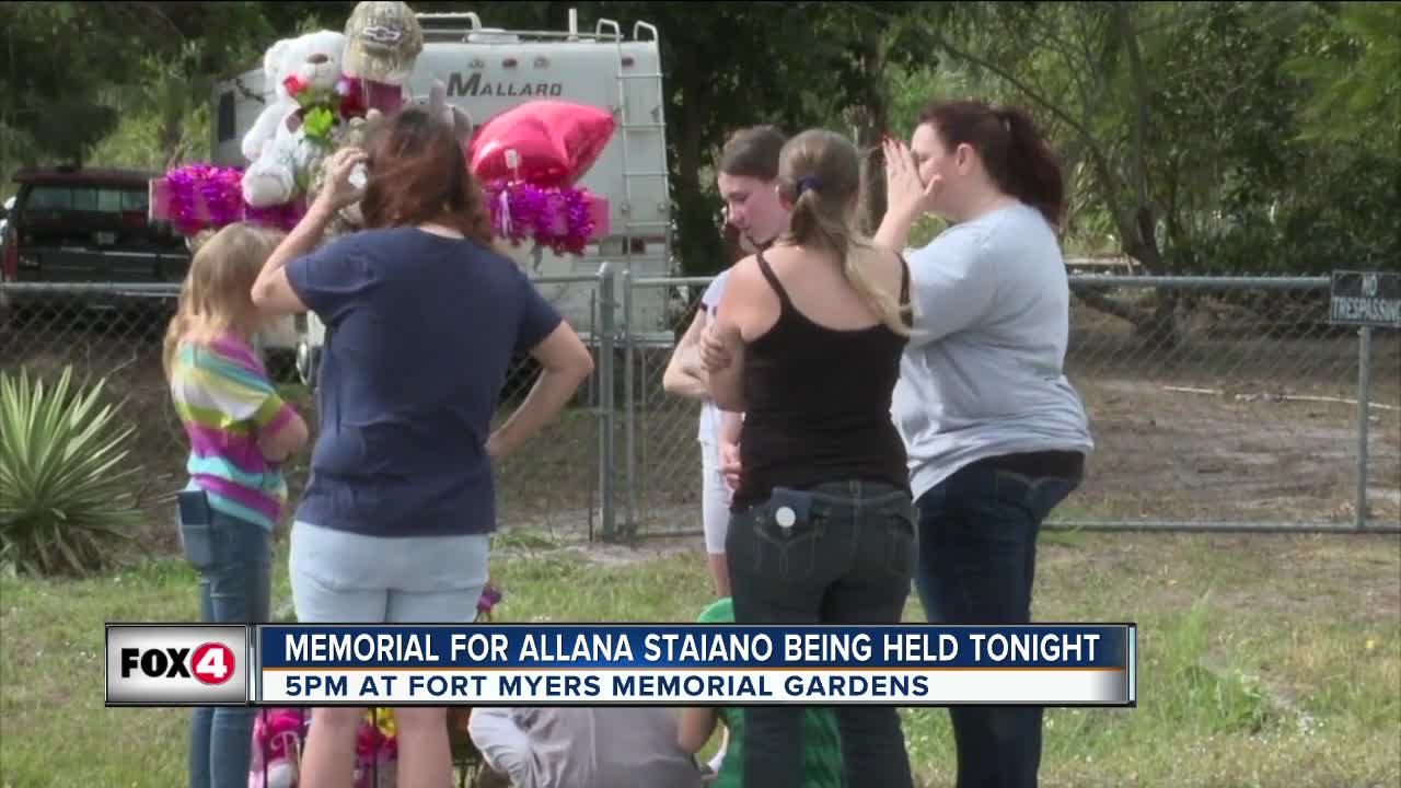 Family of Allana Staiano invites SWFL community to memorial