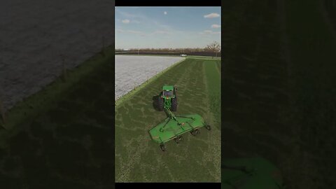 Spring Comes With Mowing FS22 #shorts