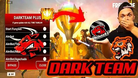 MOD MENU DARK X TEAM ULTRA PLUS SEM FECHAMENTO GRATIS FREE FIRE