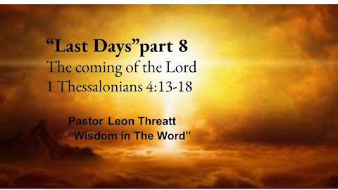 Last Days part-8