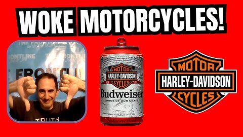 WOKE MOTORCYCLES! Harley Teams up with Bud!