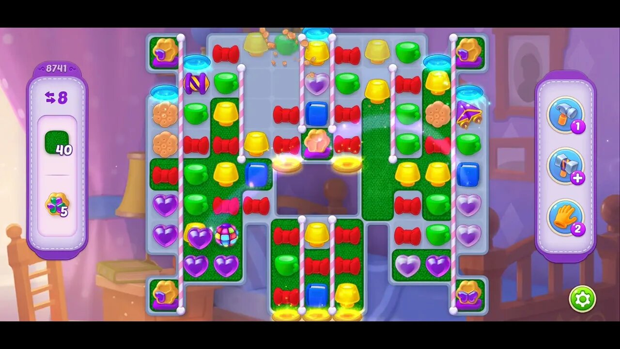 Playrix Homescapes Gameplay Walkthrough Level 8741