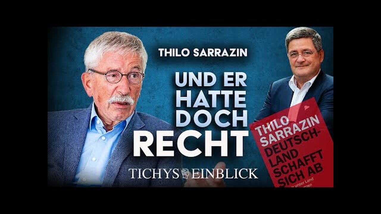 Thilo Sarrazin hatte doch recht: Deutschland schafft sich ab - Tichys Einblick Talk