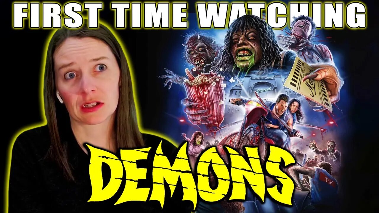 Demons (1985) | Movie Reaction | First Time Watching | Don't Get Scratched!