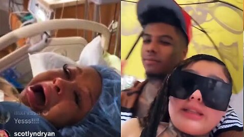 Chrisean Rock gives birth to baby boy while Blueface is...