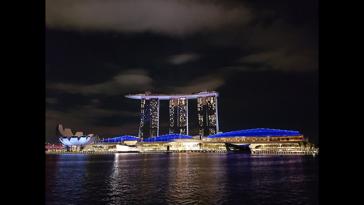 Marina bay in Singapore