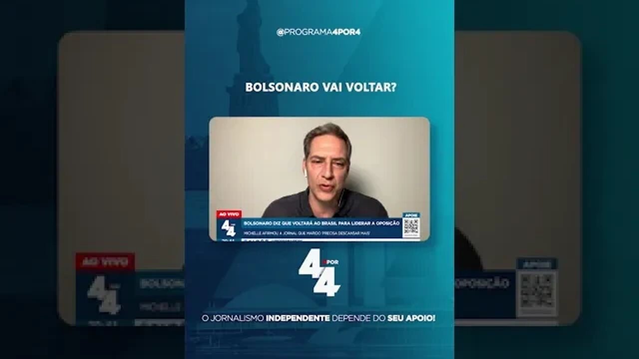 Debate: Bolsonaro deve ou não voltar ao Brasil em 2023? #shorts