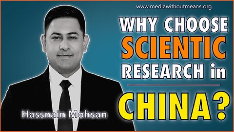 Why do Research in China? Hassnain Agha, top 2scientist in the world according to Stanford/Elsevier