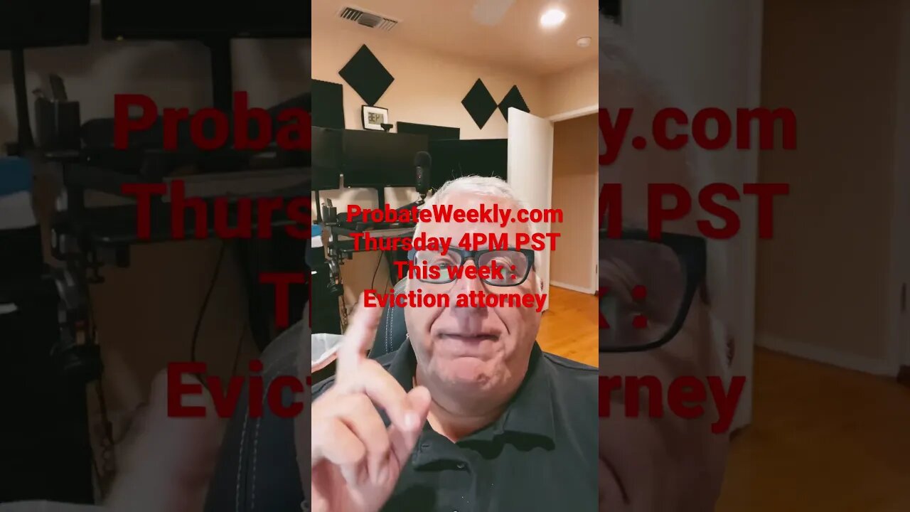 SEE EVICTION ATTORNEY Eileen Kendall THIS WEEK - ProbateWeekly.com
