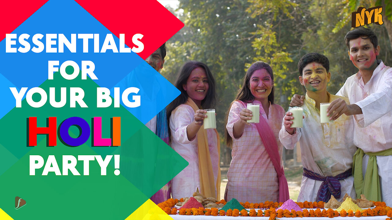 Spice up your holi party with these amazing ideas