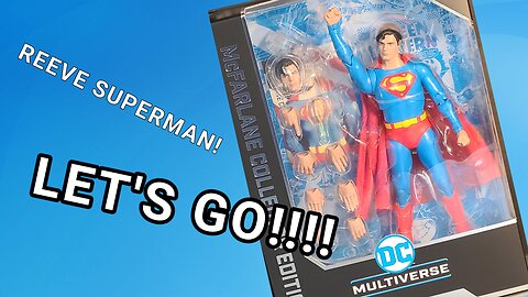 McFarlane Reeve Superman Review! Superman 78