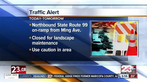 State Route 99 closure