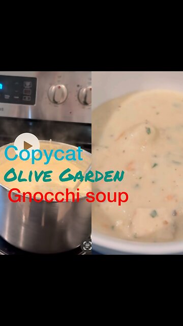 Easy Gnocchi soup
