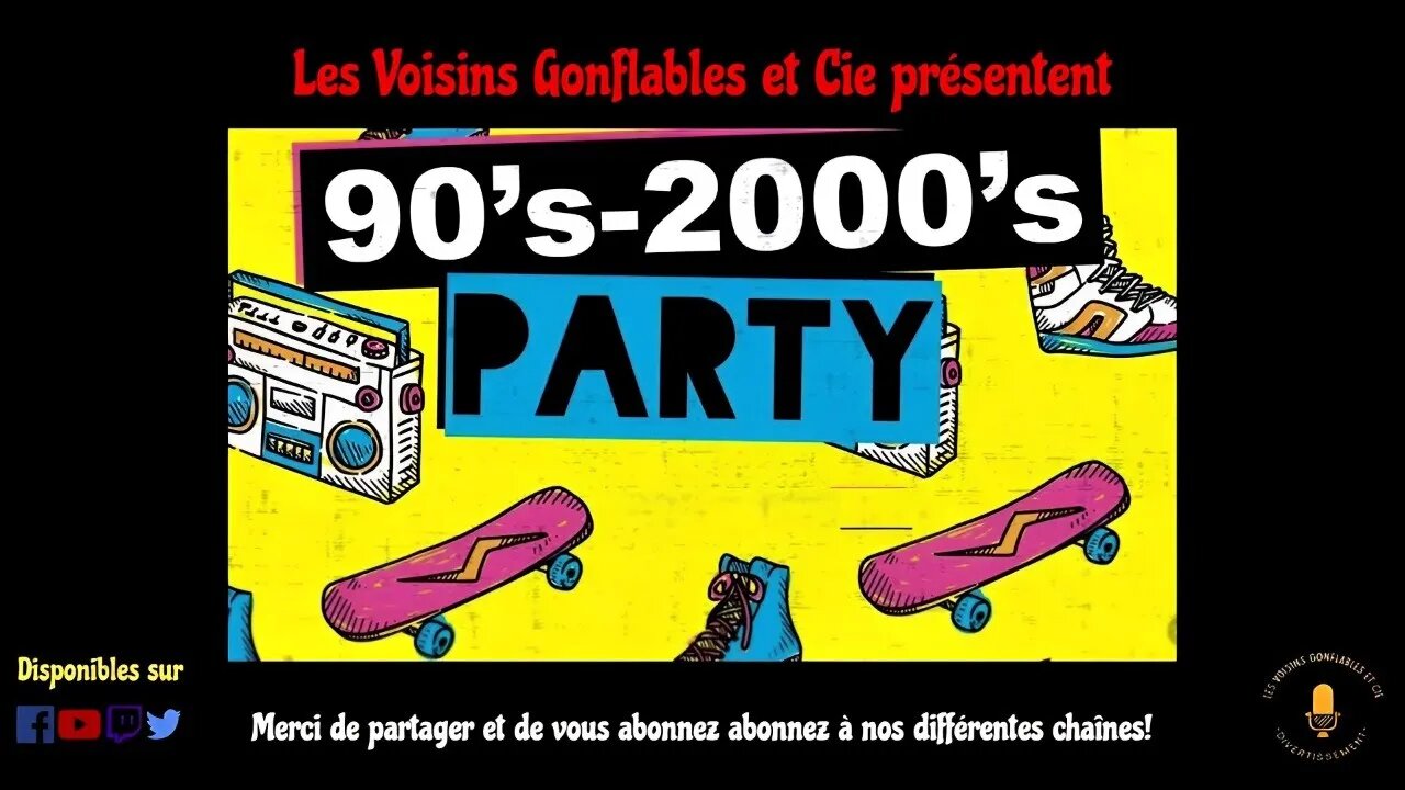 Nos clowneries des années 90-2000