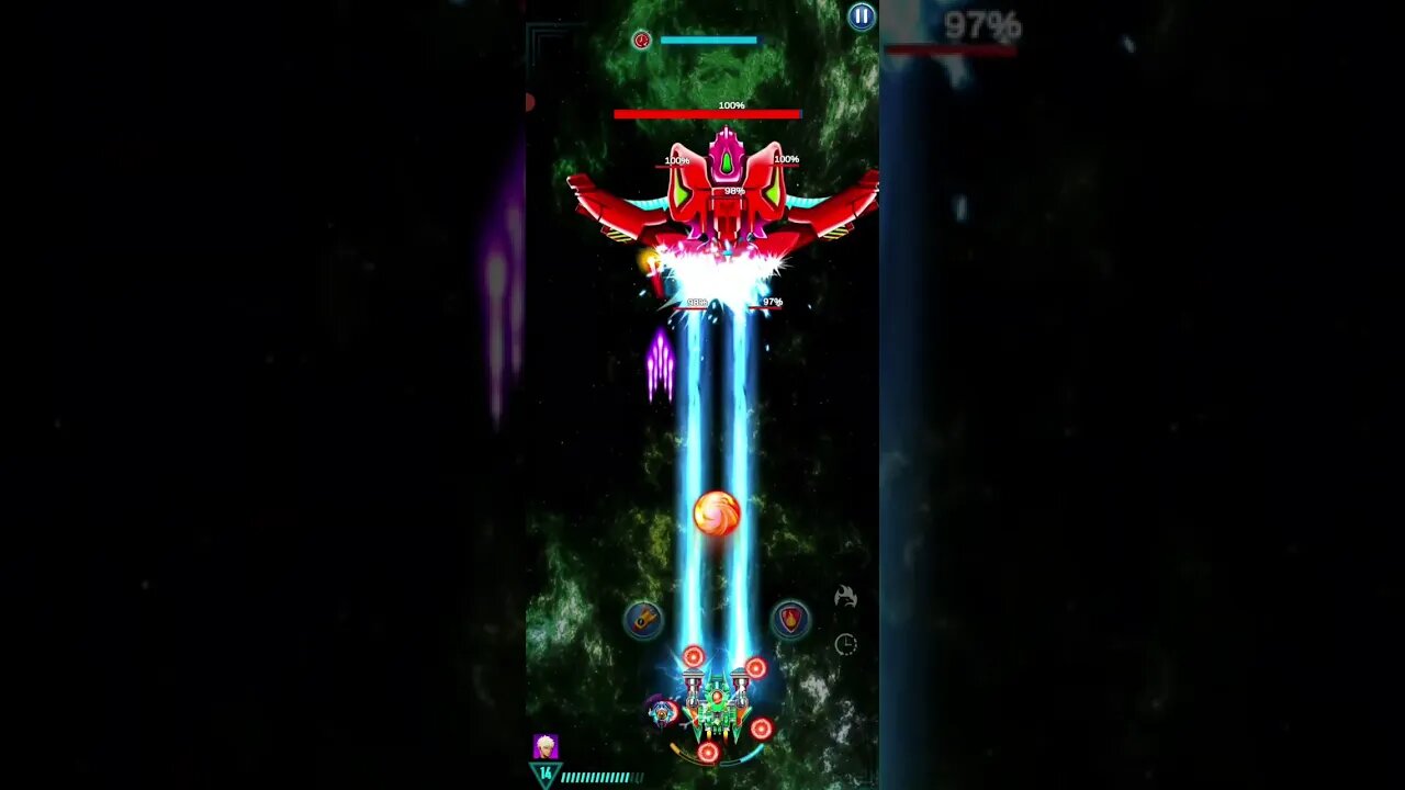Galaxy Attack Alien Shooter - Campaign mode - Medium Level 132