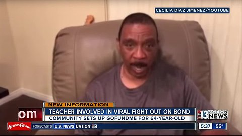 Teacher in viral fight receiving support