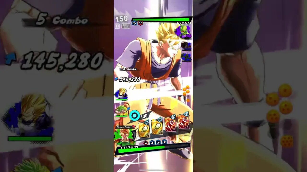 Dragon Ball Legends - Sparking Gohan Super Saiyan Transformation Ability (DBL15-01S)