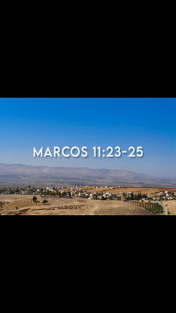 Marcos 11:23-25